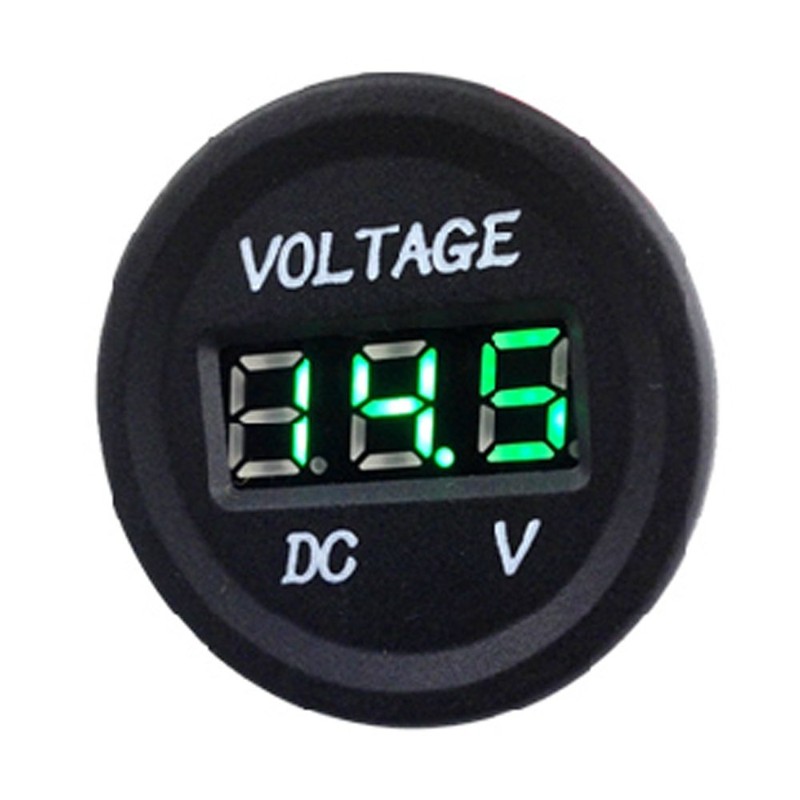 E Support DC 12V 24V Waterproof Car Motorcycle Green LED