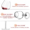 crayline Plastic Wine Glasses Set of 4(15oz) |Unbreakable Wine Glasses