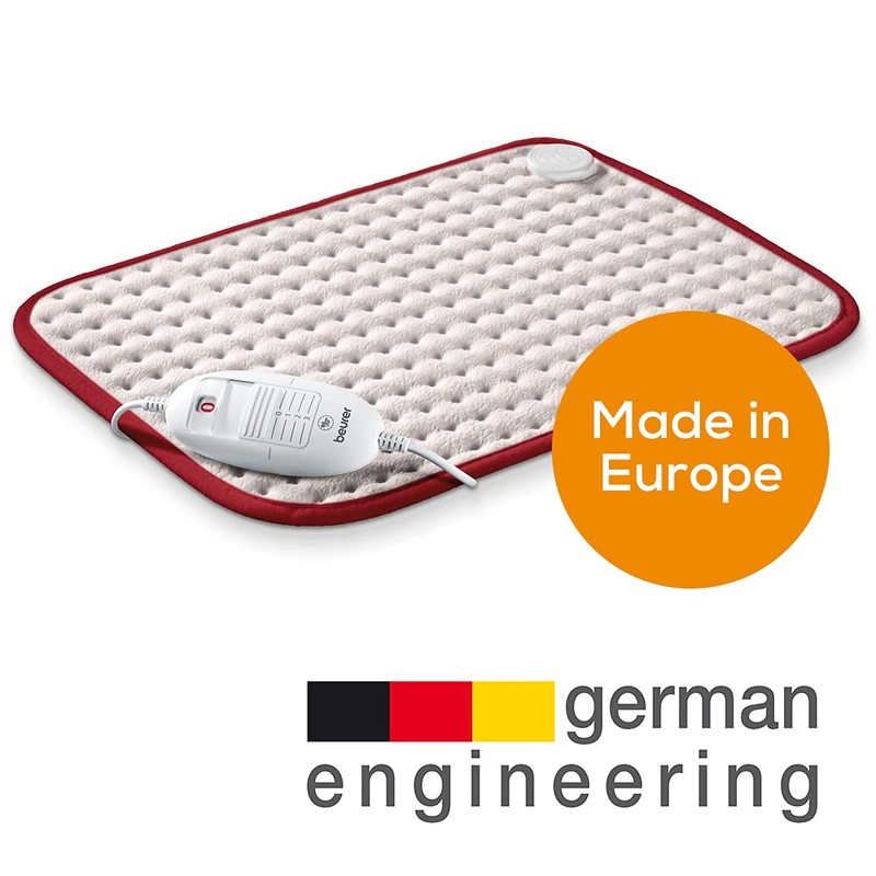 Beurer HK Comfort Heat Pad, Flexible Warming Electric Heating Pad