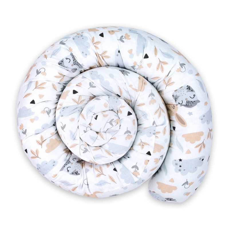 Totsy Baby Side Sleeper Pillow, Body Pillow, Long Bed Roll,