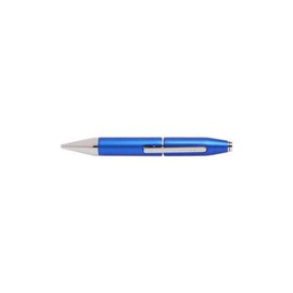 CROSS X Cobalt Blue Rollerball Pen with Chrome Appointments incl. Premium Gift Box / Refillable Gel Ink Rollerball Pen