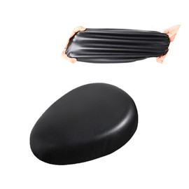 Universal Motorcycle Seat Cover, Moped, Waterproof, Scooter, Heat Resistant, Sunburn, Degradation, Dirt, Protection, PU Leather, Black, Seat Cover, Easy Installation
