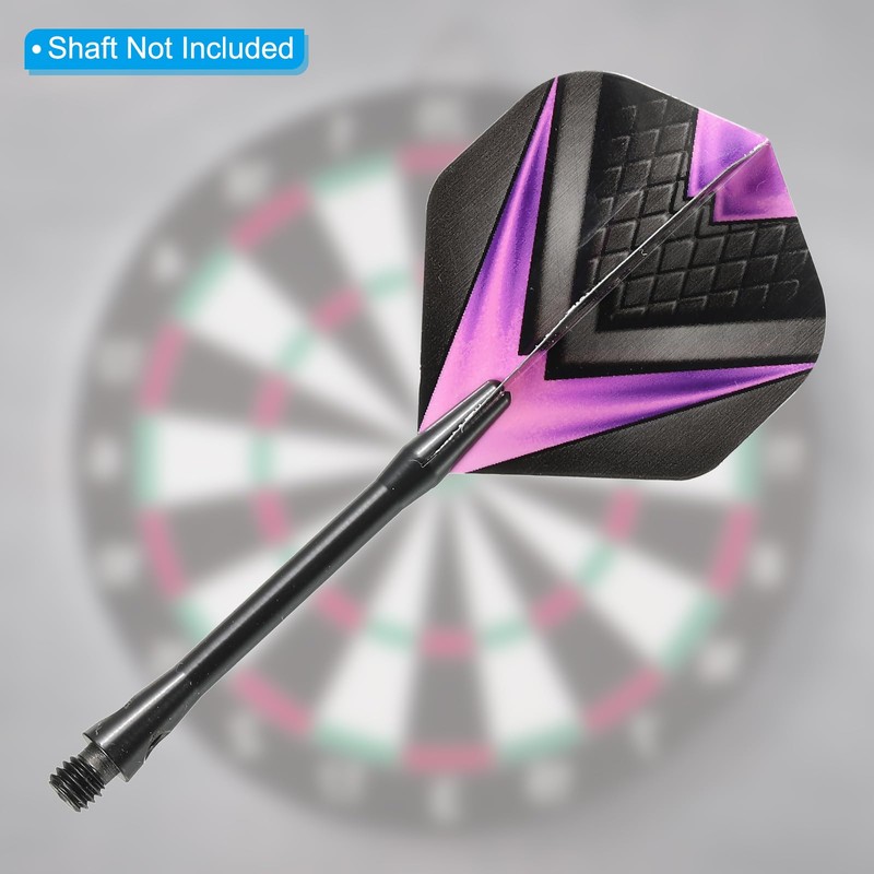 PATIKIL Extra Thick Standard Dart Flights, 15 Pack Durable Flights