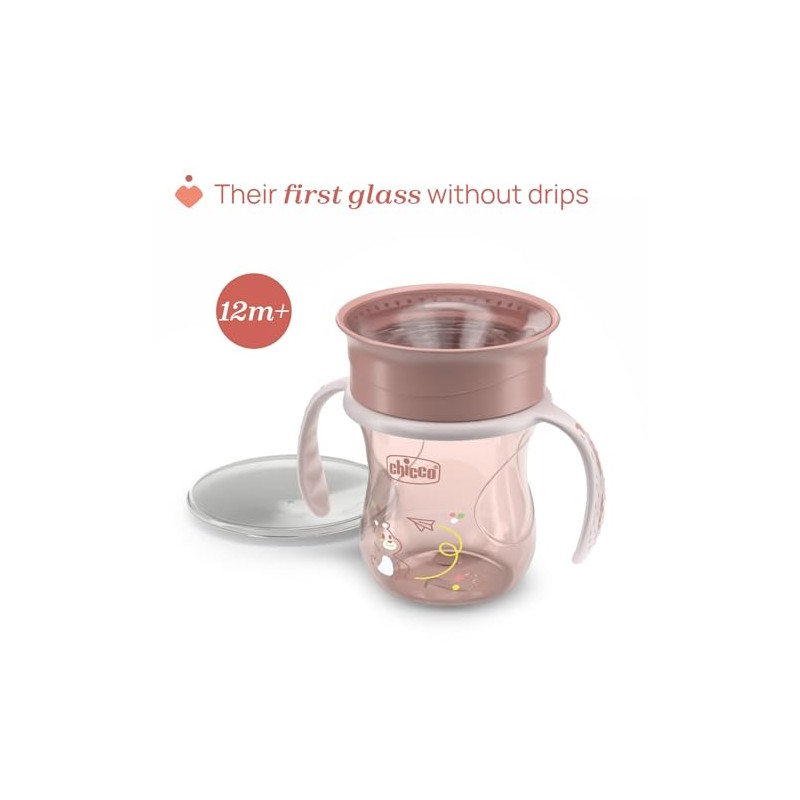 Chicco Vaso Entrenador Copa Perfecta 12M+ Rosa
