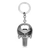 Generic Skull Keyring Bottle Opener Compatible with Punisher Superheroes Gadget