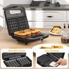 Sunvivi 3 in 1 Electric Sandwich Maker: Panini Press Grill