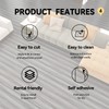 auxua Wood Grain Peel and Stick Floor Tiles – 11.8”
