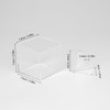 Kcgani Acrylic Coins Trophy Medal Display Case Box with Mini
