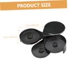 iplusmile Bar Salt Box Salt Rim Box Home Bar Seasoning