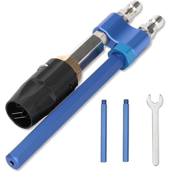 3-7 GPM Brass Shooter Tip Twist Nozzle for Pressure Washer,with