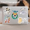 Motivational Cat Sayings Decals Set | Cute Cat Stickers Pack