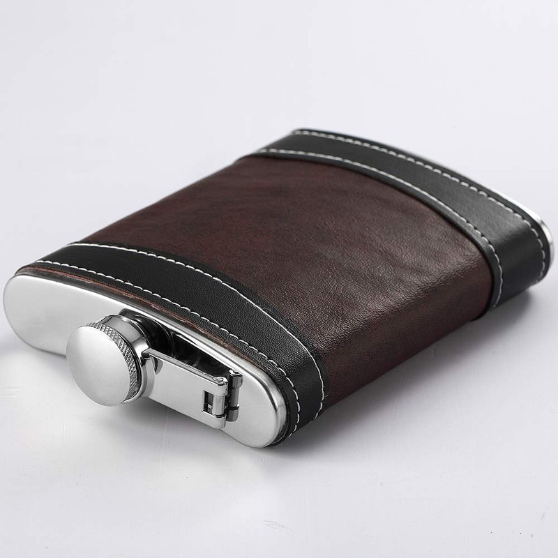 YWQ Premium 1 Pack 8 Oz Hip Flask for Liquor