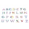 26 Letter Patches DIY Combinations Embroidered Patch Easy Ironing Soft