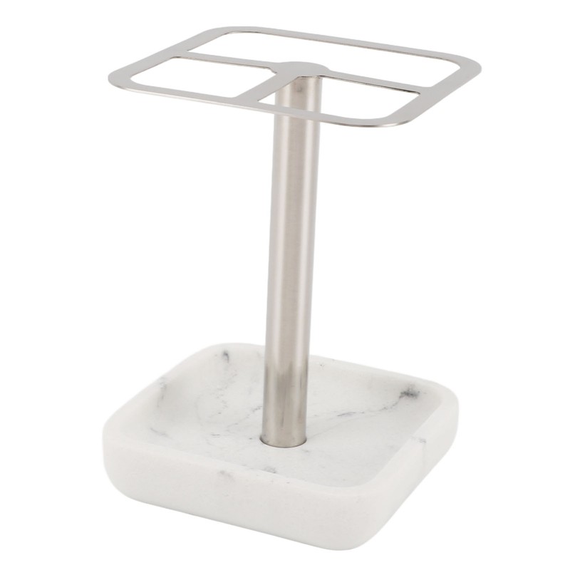Toothbrush Holder Rustproof 304 Stainless Steel Toothpaste Storage Stand 3