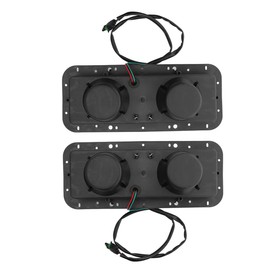 High Soar Headlight Housing Base with Wire Harnesses for Kenworth T400 T600 T800 W900 K100 C500, Peterbilt 378 379, Western Star 4900 4964, Freightliner FLD Classic XL - Driver and Passenger Side