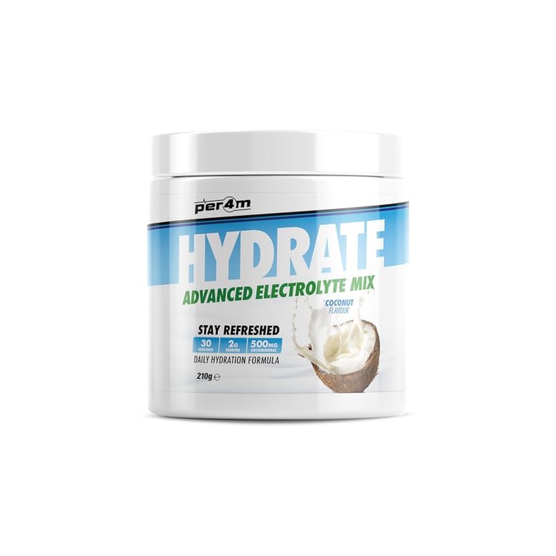 Per4m Hydrate Electrolyte Mix Powder | Contains 500mg Cocomineral |