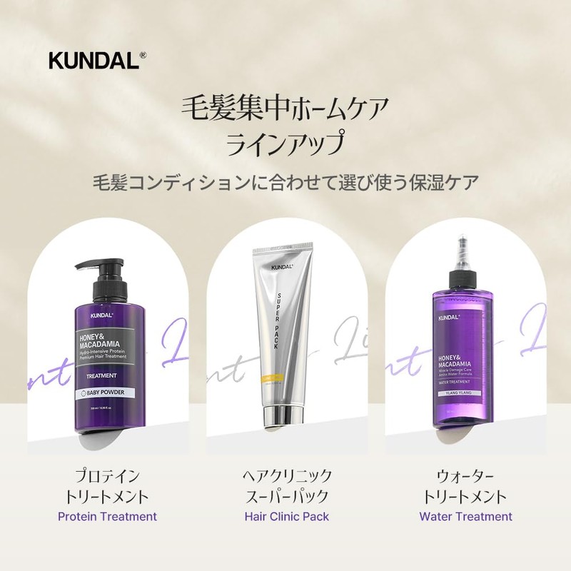 KUNDAL Protein Treatment Refill 13.5 fl oz (400 ml), Jasmine