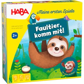 HABA 306599 – My First Games – Sloth, Come with You, Toddler Game from 2 Years, Colourful