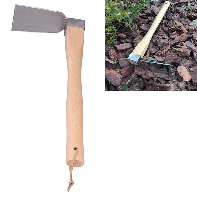 Grubbing Hoe Simple Practical Fine Workmanship Small Volume Stainless Steel