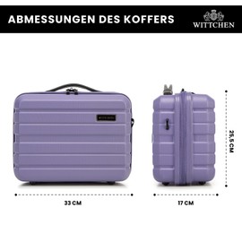 WITTCHEN Comodo Line Cosmetic Case, purple, Cosmetic case