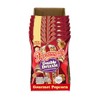 Popcornopolis Double Drizzle 6 ct, 2 oz Case, Caramel and
