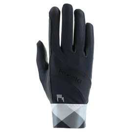 Roeckl Sports Martingale Riding Gloves Leisure Summer Gloves Black 7.5