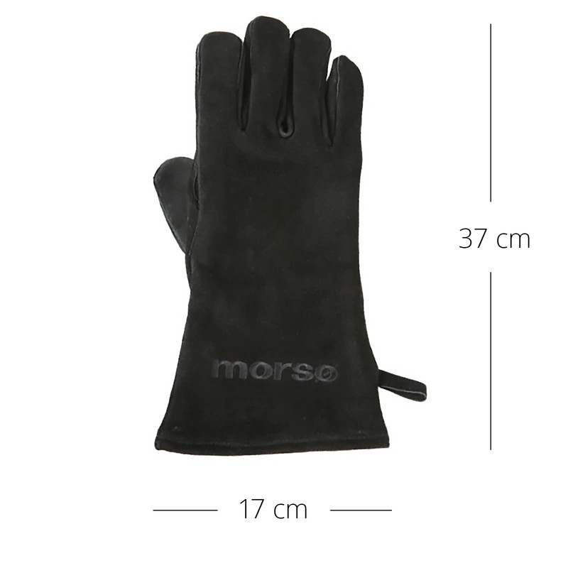 Morsø Fire and Grill Glove, Right Hand, Heat Resistant Leather,
