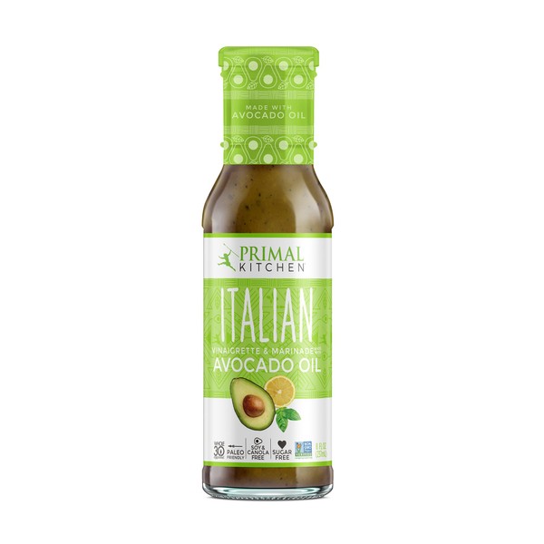 Primal Kitchen - Avocado Oil-Based Dressing and Marinade, Italian Vinaigrette, Pack of 1, Whole30 and Paleo Approved