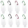 8-Piece 50Ml Hook Bottle With 8-Piece Hooks, Portable Plastic Bottle,