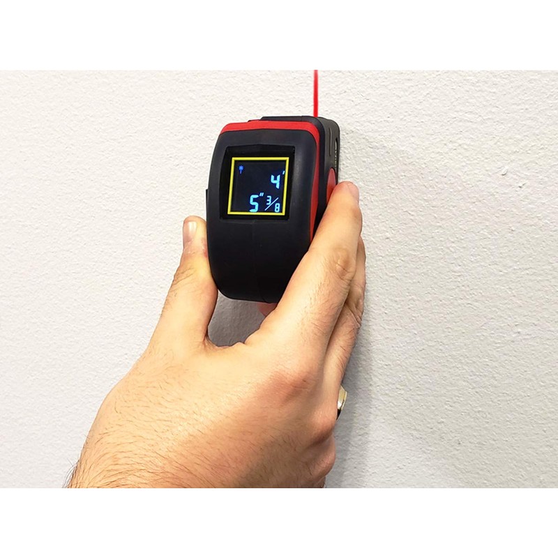 General Tools LTM2X Laser Tape Measure 2-in-1, 65 Ft Laser
