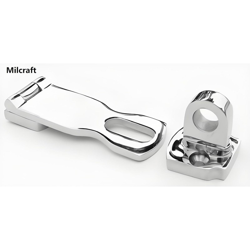 Marine Grade Stainless Steel Heavy Duty Door Hasp with Turning