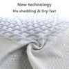 BOOMJOY Microfiber Glass Cleaning Cloths, Towels for Windows,Mirrors, Stainless Steel,