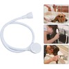 Portable Rubber Tube Nozzle,Quick Contact,Easy to Use,Hand Shower,Suitable for Pet