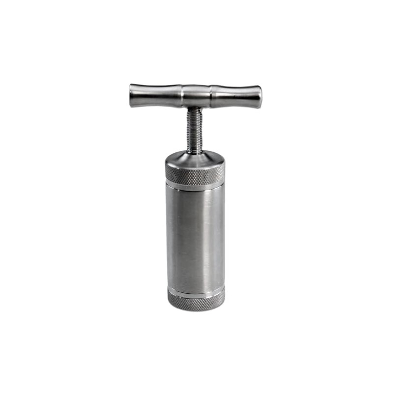 Black Leaf - T-Press - Stainless Steel Pollen Press in
