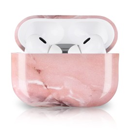 Newseego AirPods Pro 2 2022 Case for Girls Women, Stylish and Exquisite Marble Pattern Hard PC Case for Airpods Pro 2nd Generation Portable Shockproof Protective Case for AirPods Pro 2 Charging Case