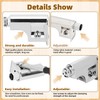 Dgavxa 25 Pcs Soft Close Cabinet Door Damper, Soft Close