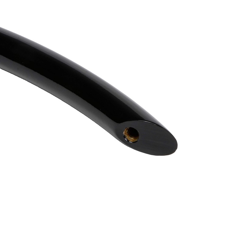 Gedotec® Designer Curved Handle Bar Handle Black Model Lora –