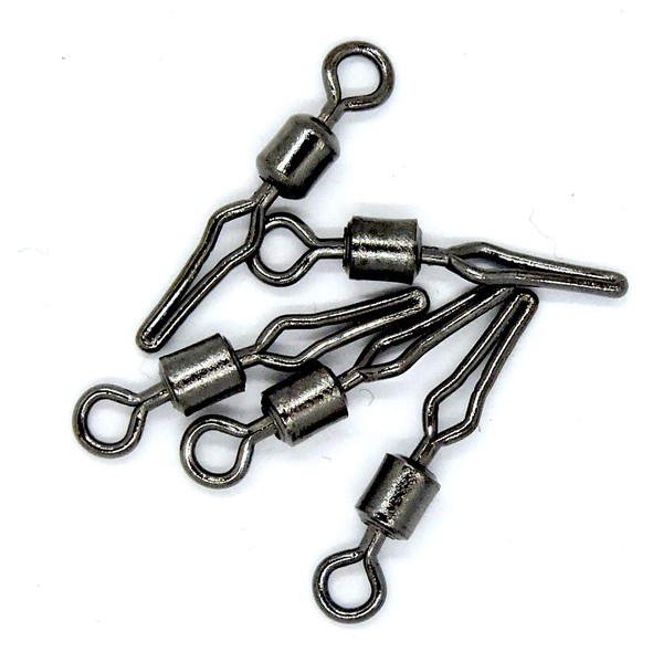 100 Pack - #7 Swivel Clips for Drop Shot Sinkers/Weights - DO-IT Mold - Make Your Own - Ships from Ohio