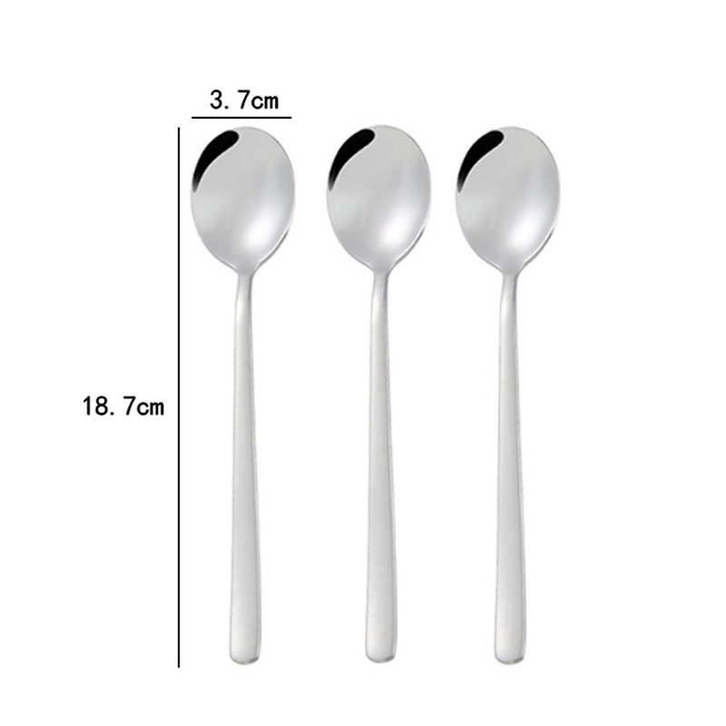 Generic 6 PCS 7.3 Inches 18.7cm Coffee Spoon, Stirring, Tea
