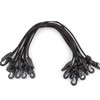 24inch Bungee Cords with Hooks, 12pack Heavy Duty Rubber Tarp