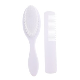 Totority 1set Massage Comb Gentle Hair Brush and Comb for Newborns Ergonomic and Portable Grooming Kit for Girls Safe Bristles for Scalp Care and Relaxation