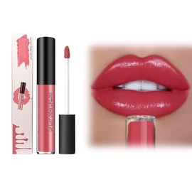 KAMOJI Lips Staining Lip Oil, 2025 New 12 Colors Cream Texture Lipstick Long-Lasting Moisturizing Lip Oil, Upgrade Waterproof Lipstick Creamy Lip Gloss Non-stick to Cup (#1)