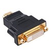 DVI 24+1 (DVI-D) Female to HDMI Male Adapter