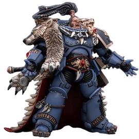 BEERISE JOYTOY 1/18 Action Figures - Warhammer 40,000 Space Wolves Ragnar Blackmane Ver.2-5‘’,Classic Character,Collectible,Age 15 and Above