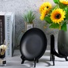 HESTYA 12 Pcs Acrylic Easels Plate Stands Holders to Display
