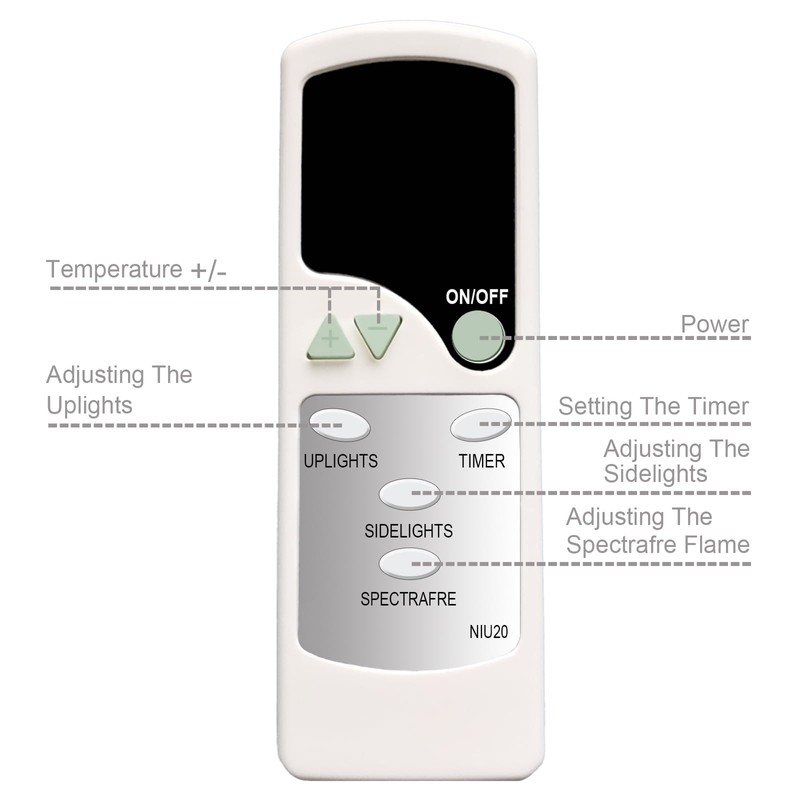 Replacement for Twin Star Home Decorators Collection Electric Fireplace Heater