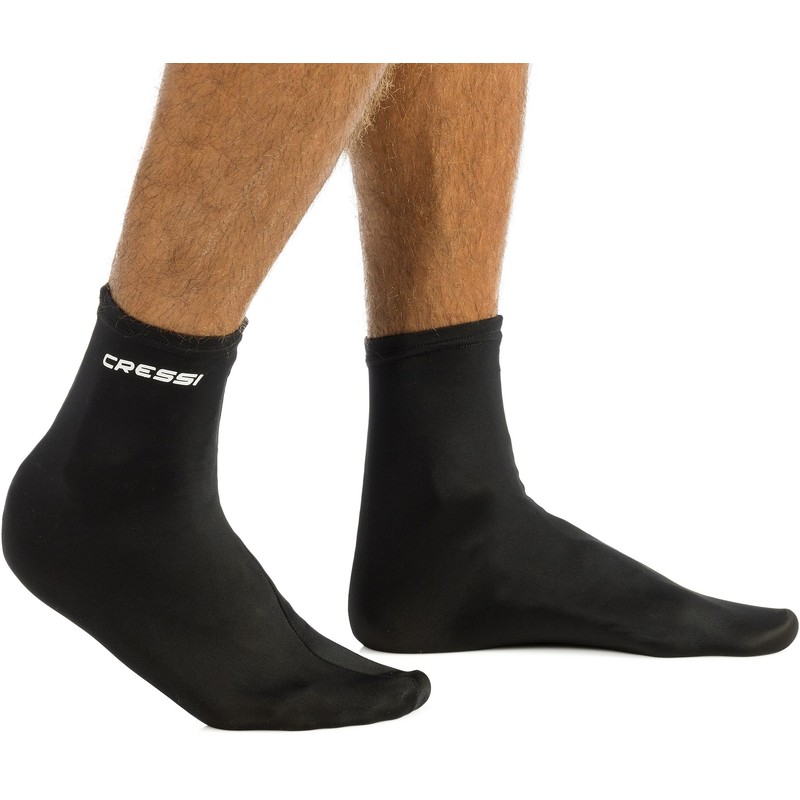 Cressi Ultra Stretch Neoprene Socks 1.5mm Unisex Adults Double Lined