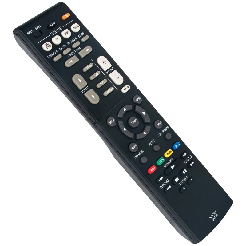 For Yamaha RAV534 Replace Remote for Yamaha AV Receiver RX-V581