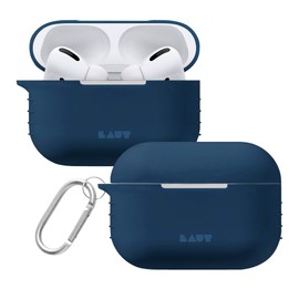 LAUT - POD for AirPods Pro |Ultra Lightweight | Silicone | Carabiner Included • Ocean