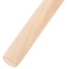 Eujgoov 2Pcs Wool Felt Wood Handle Drum Stick Drum Mallet